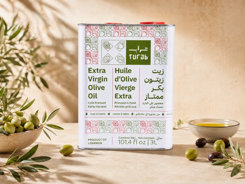Turab Premium Extra Virgin Olive Oil 3L