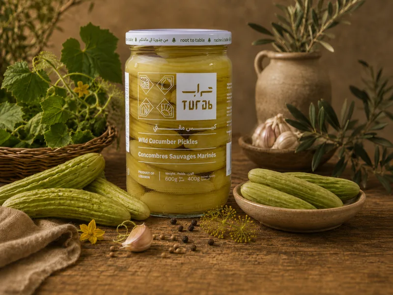 Turab Wild Cucumber pickles 600g